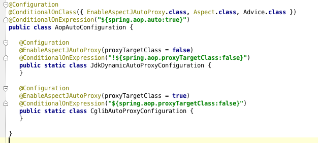 spring auto-configuration-positive-matches-in-IDE